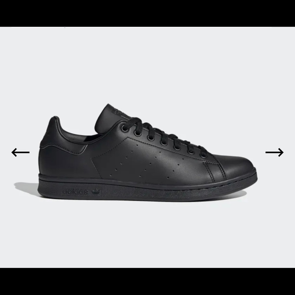 Adidas Stan Smith Black on Black